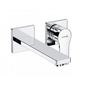 Baterie lavoar, Kludi, Zenta SL, montaj pe perete, pipa 180 mm, crom