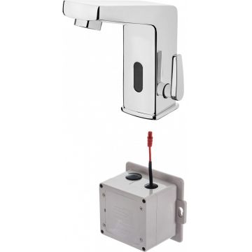 Baterie pentru chiuvetă, fără contact direct, cu reglarea temperaturii - 4xAA, Sensor, BCH_029R