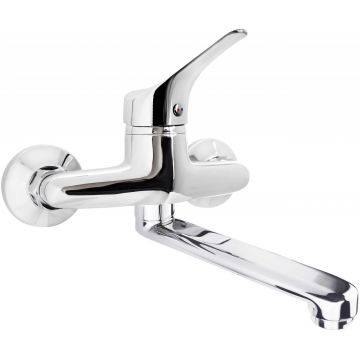 Baterie pentru chiuvetă, montare pe perete, Joko, BOJ_050M
