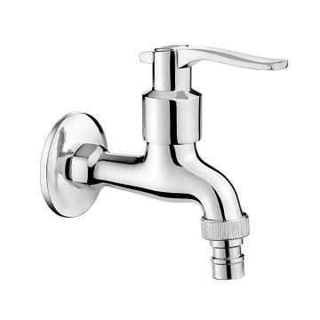 Baterie pentru chiuvetă, montare pe perete, pentru apă rece sau mixtă, , BEZ_122L