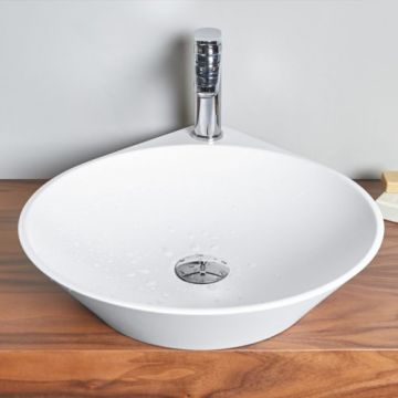 Lavoar pe blat Sanycces Nadir, alb mat