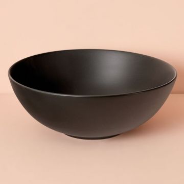 Lavoar pe blat Sanycces Padova, negru mat