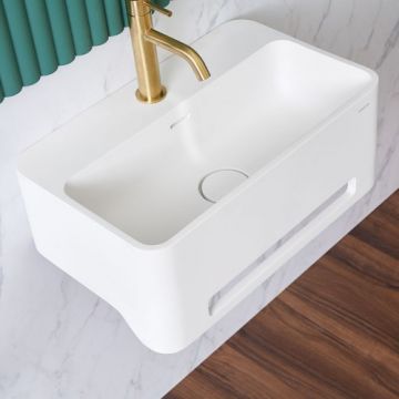 Lavoar Sanycces Cork, alb mat