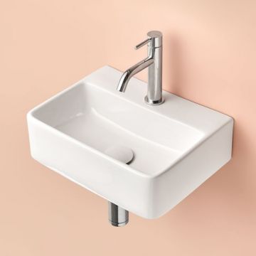 Lavoar Sanycces Cosenza, alb lucios