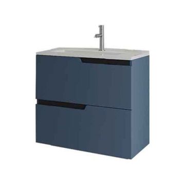 Mobilier pentru lavoar încastrat Fluminia, Bari 60, bleumarin