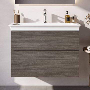 Set mobilier suspendat Ideal Standard Finesse ulm inchis 80 cm cu lavoar - Dimensiune 80 cm