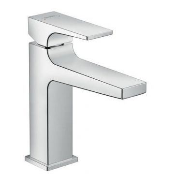 Baterie lavoar Hansgrohe Metropol 110, ventil push-open, crom - 32507000